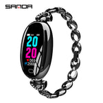 SANDA Smart Watch Women Heart Rate Monitor 14 Days Standby Fitness Bracelet Waterproof Pedometer Tracker Connect IOS Android