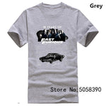 The fast and the furious 18 years - T-Shirt Streetwear Funny Print Clothing Hip-Tope Mans T-Shirt Tops  Tees