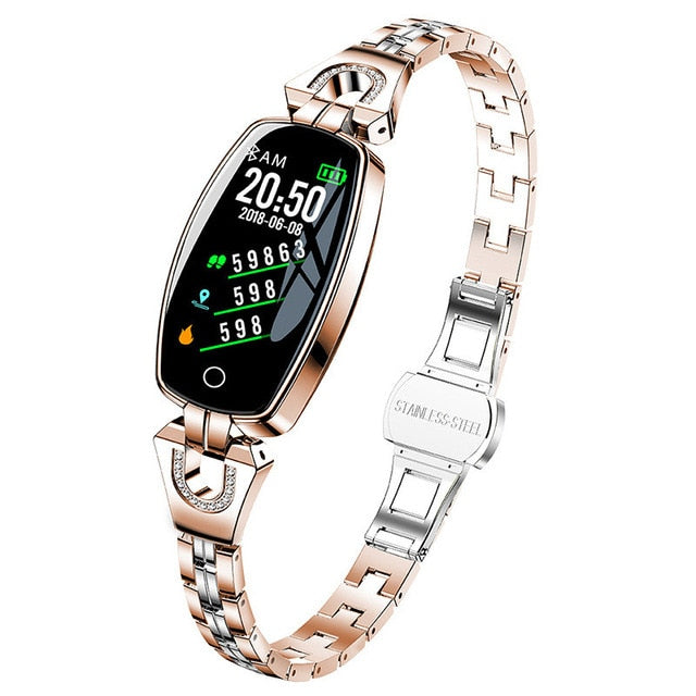 H8 Smart Watch Women 2019 Waterproof Heart Rate Monitoring Bluetooth For Android IOS Fitness Bracelet Smartwatch Drop Shipping