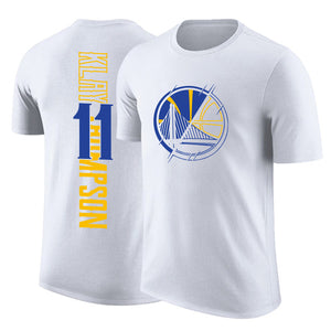 Golden State Klay Thompson Stephen Curry T-shirt short-sleeved cotton sports basketball t-shirt dpoy brand