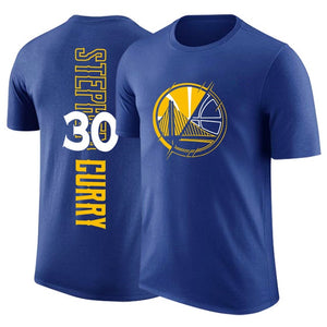 Golden State Klay Thompson Stephen Curry T-shirt short-sleeved cotton sports basketball t-shirt dpoy brand