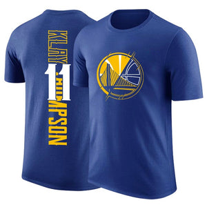 Golden State Klay Thompson Stephen Curry T-shirt short-sleeved cotton sports basketball t-shirt dpoy brand