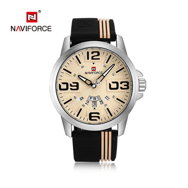 NEW Mens Watches NAVIFORCE Fashion Sport Quartz Clock Mens Watches Top Brand Luxury Business Waterproof Watch Relogio Masculino