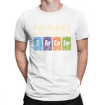 Man's Funny T Shirt S Ar Ca Sm Science Sarcasm Primary Elements Chemistry T-Shirt Cotton