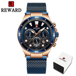 Relojes Hombre Watch Men Waterproof Chronograph Sport Military Male Clock Top Brand Luxury Blue Man Wristwatch Relogio Masculino