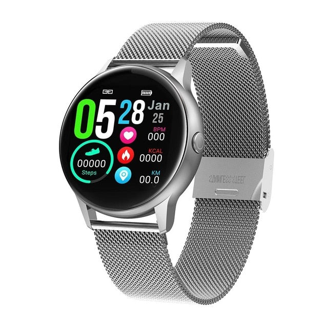 New Fitness Tracker Women Smart Watch Men Smartwatch IP68 Waterproof Bracelet Heart Rate Monitor Sport Wristband For Android IOS