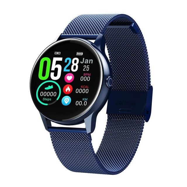 New Fitness Tracker Women Smart Watch Men Smartwatch IP68 Waterproof Bracelet Heart Rate Monitor Sport Wristband For Android IOS