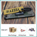 Handmade Boost 350 V2 3D Mini Sneakers Keychain Small Shoes Model AJ Key Ring High Quality Fashion Jewelry