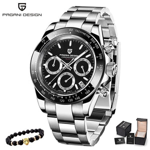 PAGANI DESIGN 2019 New Men's Watches Sport Quartz Watch Men Steel Waterproof Clock Male Fashion Chronograph Relogio Masculino