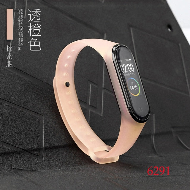 For Xiaomi Mi Band 4 3 Strap Metal buckle silicone wrist strap miband 3 accessories bracelet Miband 4 watchband Avengers Pattern