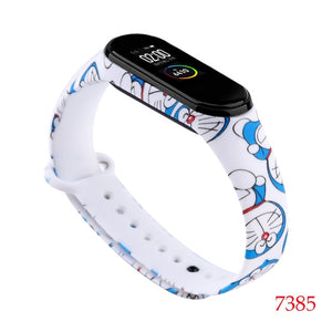 For Xiaomi Mi Band 4 3 Strap Metal buckle silicone wrist strap miband 3 accessories bracelet Miband 4 watchband Avengers Pattern