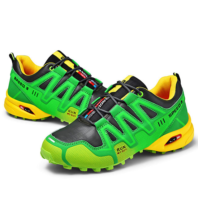 Men Hiking Shoes Speed 3 Outdoor Sports Shoes Breathable Walking Trekking Shoes Lightweight Anti-Slip Sneakers New Popular Style