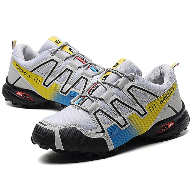 Men Hiking Shoes Speed 3 Outdoor Sports Shoes Breathable Walking Trekking Shoes Lightweight Anti-Slip Sneakers New Popular Style