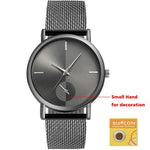 DONROSIN Men Casual Slim Mesh Steel Waterproof Sport Watch Fashion Mens Watches Top Brand Luxury Quartz Watch Relogio Masculino