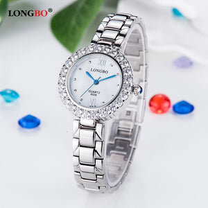 Women's watch LONGBO luxury brand fashion Quartz Watch gold bracelet women's wristwatch ladies Hodinky clock Reloj Mujer + box