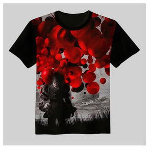 NEW 3D Printed T-Shirt Stephen King It Movie 2019 Pennywise Horror Clown Men Women