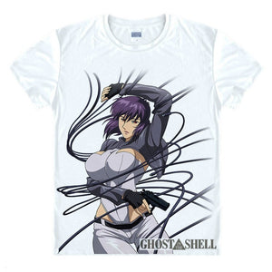 Ghost In The Shell t-shirt Top Men T Shirt Clothing Short Sleeve Brand Unisex TEE Shirt