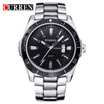 Watches men luxury brand Watch CURREN quartz sport military men full steel wristwatches dive 30m Casual watch relogio masculino