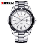 Watches men luxury brand Watch CURREN quartz sport military men full steel wristwatches dive 30m Casual watch relogio masculino