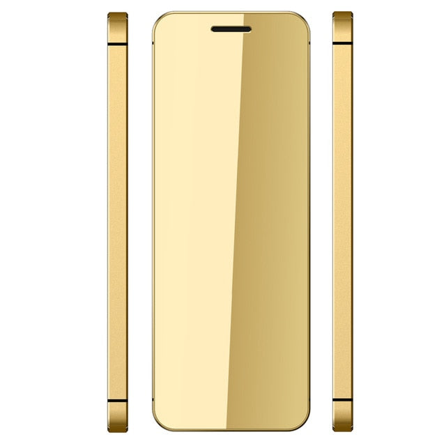 ULCOOL V36 Card Mobile Phone 1.54 inch MTK6261D Support Touch Keys Bluetooth 2.0 FM Anti-lost GSM Dual SIM Cellphones