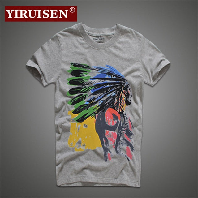 Men T-shirt Short Sleeve 100% Cotton  T Shirt