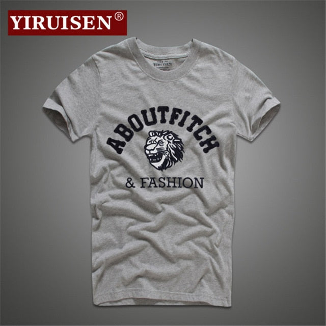 Men T-shirt Short Sleeve 100% Cotton  T Shirt