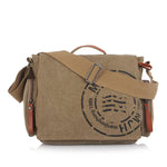 Men Handbag Cotton Canvas Bag Version of Casual Fashion Shoulder Bags Messenger Bag Men