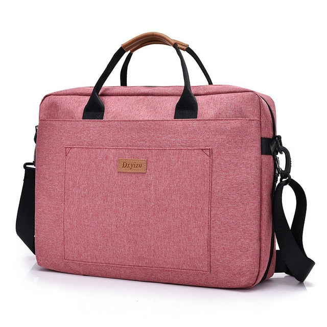 Men Canvas Business Briefcase Office Travel Messenger Large Tote Women's Computer Work Bag Business Trip File Package Laptop Bag