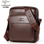 Men Casual Business Leather shoulder Messenger Bag Men's Crossbody male vintage crossbody ipad Laptop briefcase Messenger Bags