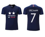 Hot France 2018 world Champions men T-shirt