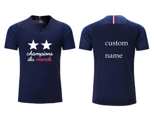 Hot France 2018 world Champions men T-shirt