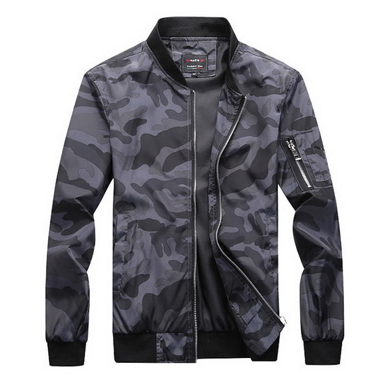 LOMAIYI Big Size 7XL Men's Spring Bomber Jacket Men Autumn Camouflage Jackets Male Military Coats Mens Camo Windbreaker BM303