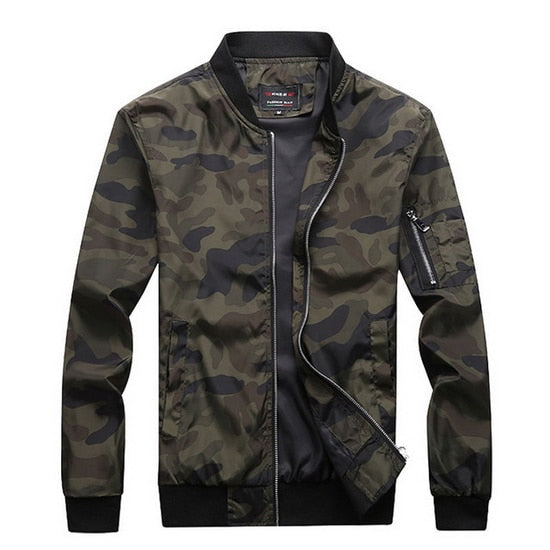 LOMAIYI Big Size 7XL Men's Spring Bomber Jacket Men Autumn Camouflage Jackets Male Military Coats Mens Camo Windbreaker BM303