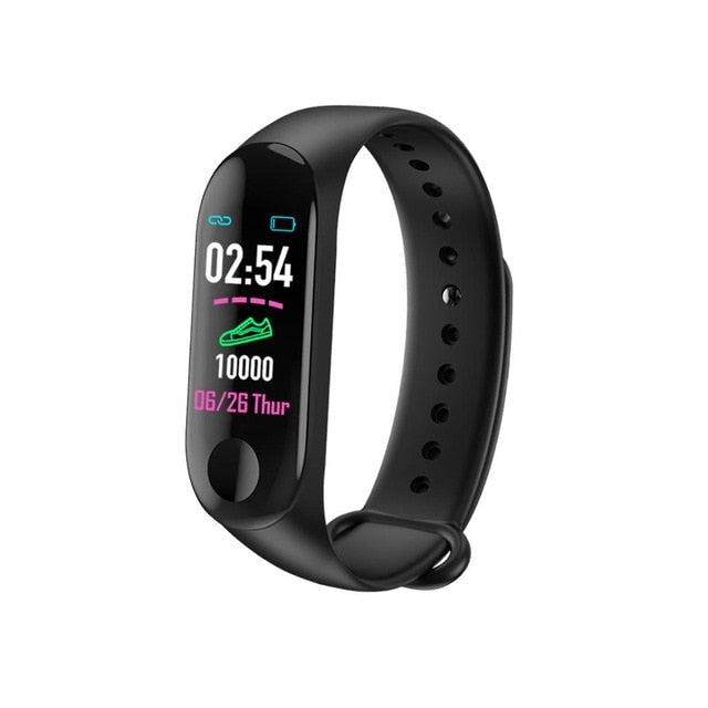 Fitness Watch Bluetooth Smart Bracelet MaleDigital Sport Wristband Heart rate Blood Pressure Pedometer on Android iOS PK Miband