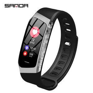 SANDA Bluetooth Smart Watch Women Sport Watch Men Heart Rate Monitor Blood Pressure Fitness Tracker Smartwatch for IOS Android