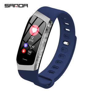 SANDA Bluetooth Smart Watch Women Sport Watch Men Heart Rate Monitor Blood Pressure Fitness Tracker Smartwatch for IOS Android