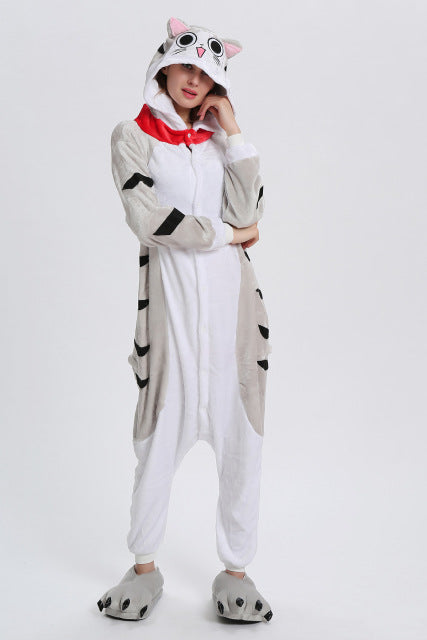 Kigurumi Pajama Adult Animal Unicorn Shark Onesie Women Men Couple 2019 Winter Pajamas Suit Kegurumi Sleepwear Flannel Pijamas