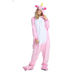 Kigurumi Pajama Adult Animal Unicorn Shark Onesie Women Men Couple 2019 Winter Pajamas Suit Kegurumi Sleepwear Flannel Pijamas