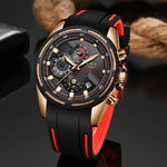 LIGE New Mens Watches Top Luxury Brand Men Unique Sports Watch Men's Quartz Date Clock Waterproof Wrist Watch Relogio Masculino